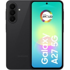 Oferta Relâmpago Celular Samsung Galaxy A27 5G Preto 256GB, 8GB RAM, Câmera Tripla 50MP, Tela Super AMOLED 6.7", IP68, NFC, e Recursos AI